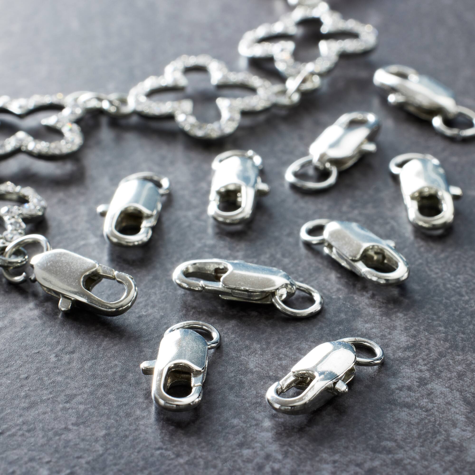 Bead Landing™ Rectangle Lobster Clasp
